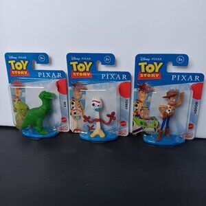 (3) Disney - Pixar Miniature Toy Story Action Figures